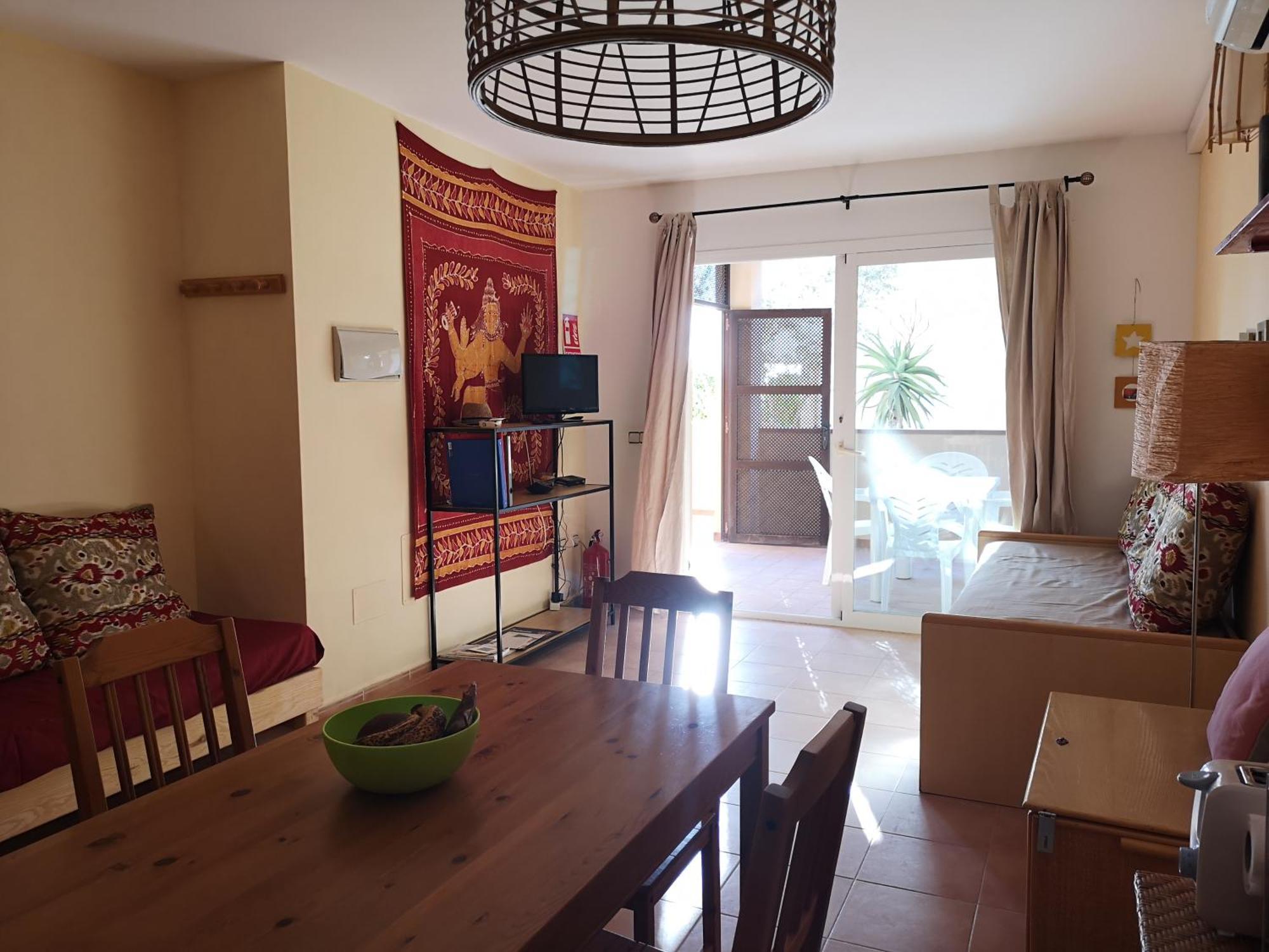 Apartmán Casa Amarilla Es Pujols Exteriér fotografie