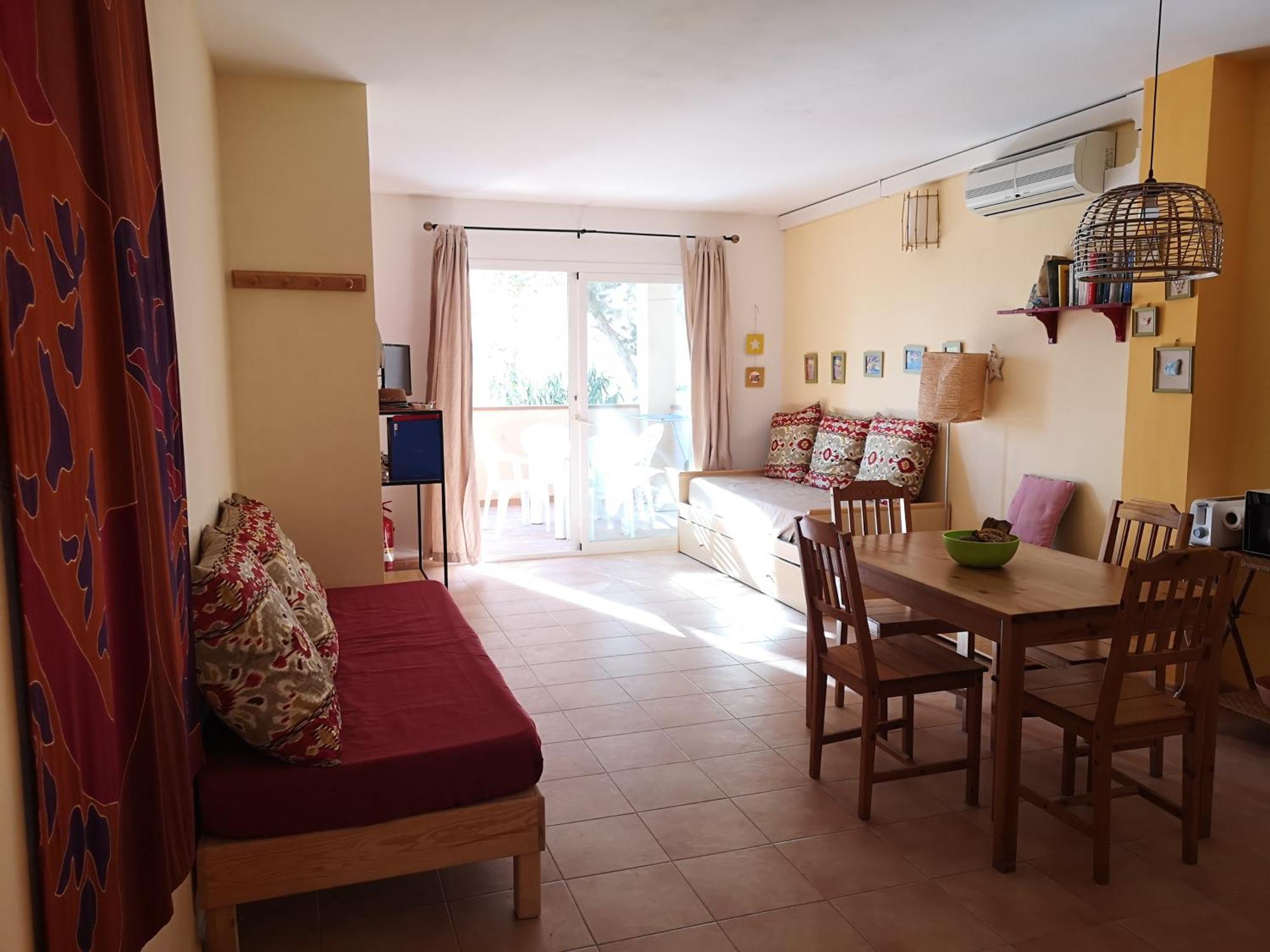 Apartmán Casa Amarilla Es Pujols Exteriér fotografie